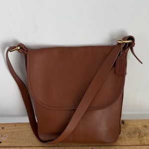 Vintage Coach Whitney  Tan Leather Bag